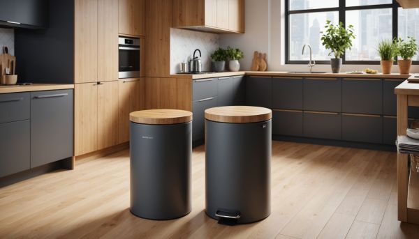La poubelle qui embellit votre espace et respecte l'environnement !