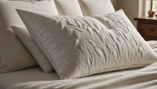 Oreiller plume avec garnissage naturel : confort et soutien optimal