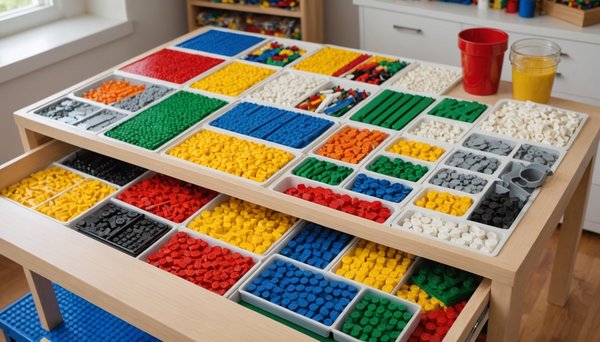 Boîte organisation lego : idées ingénieuses pour ranger vos briques
